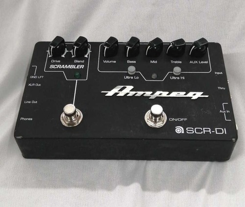 Ampeg scr bass preamp pedal - scr-di,