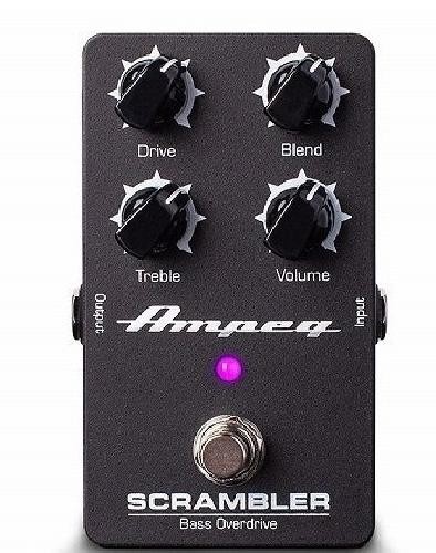 Ampeg scrambler bass overdrive - ampeg,